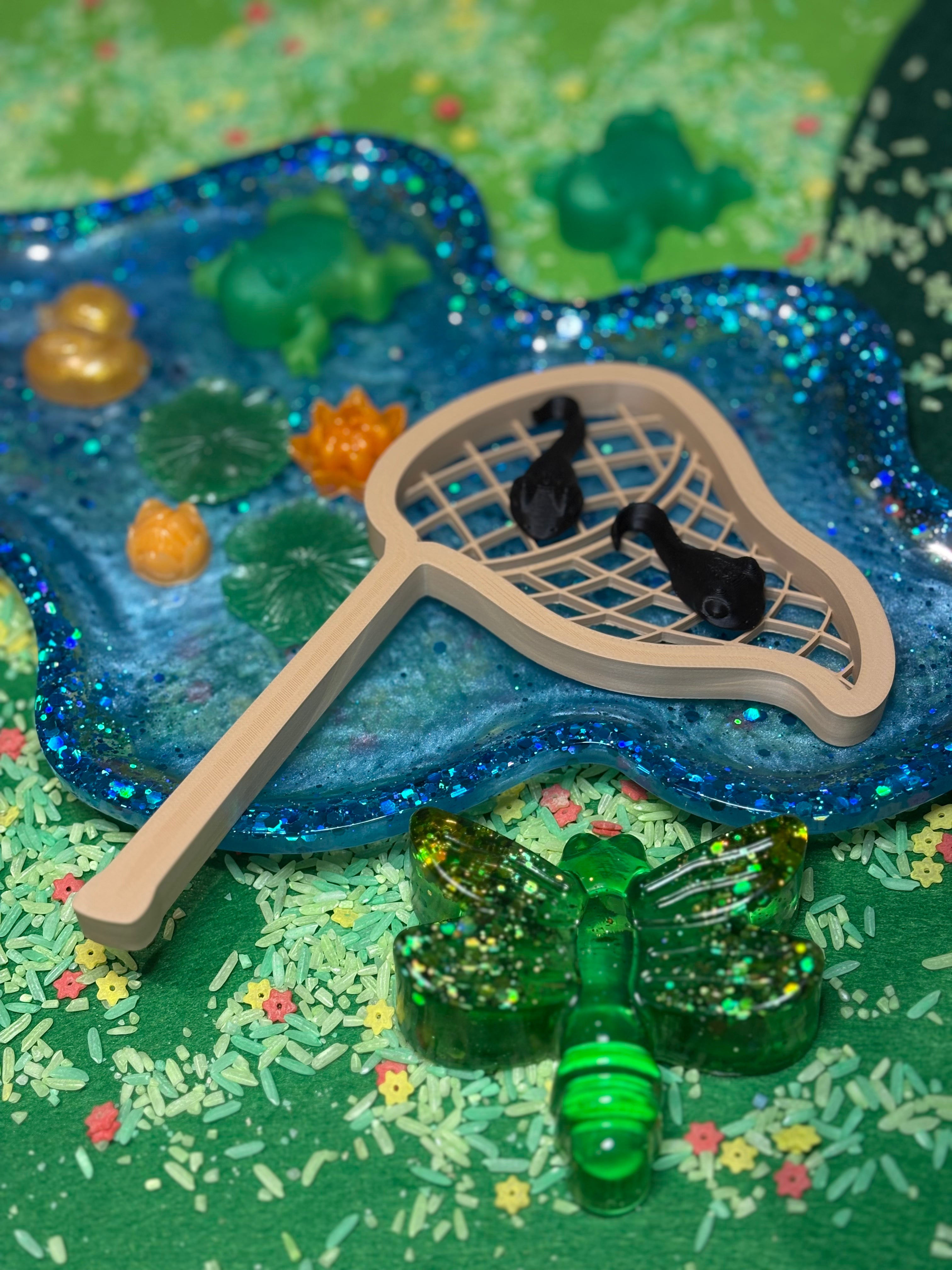 Pond dipping/butterfly net