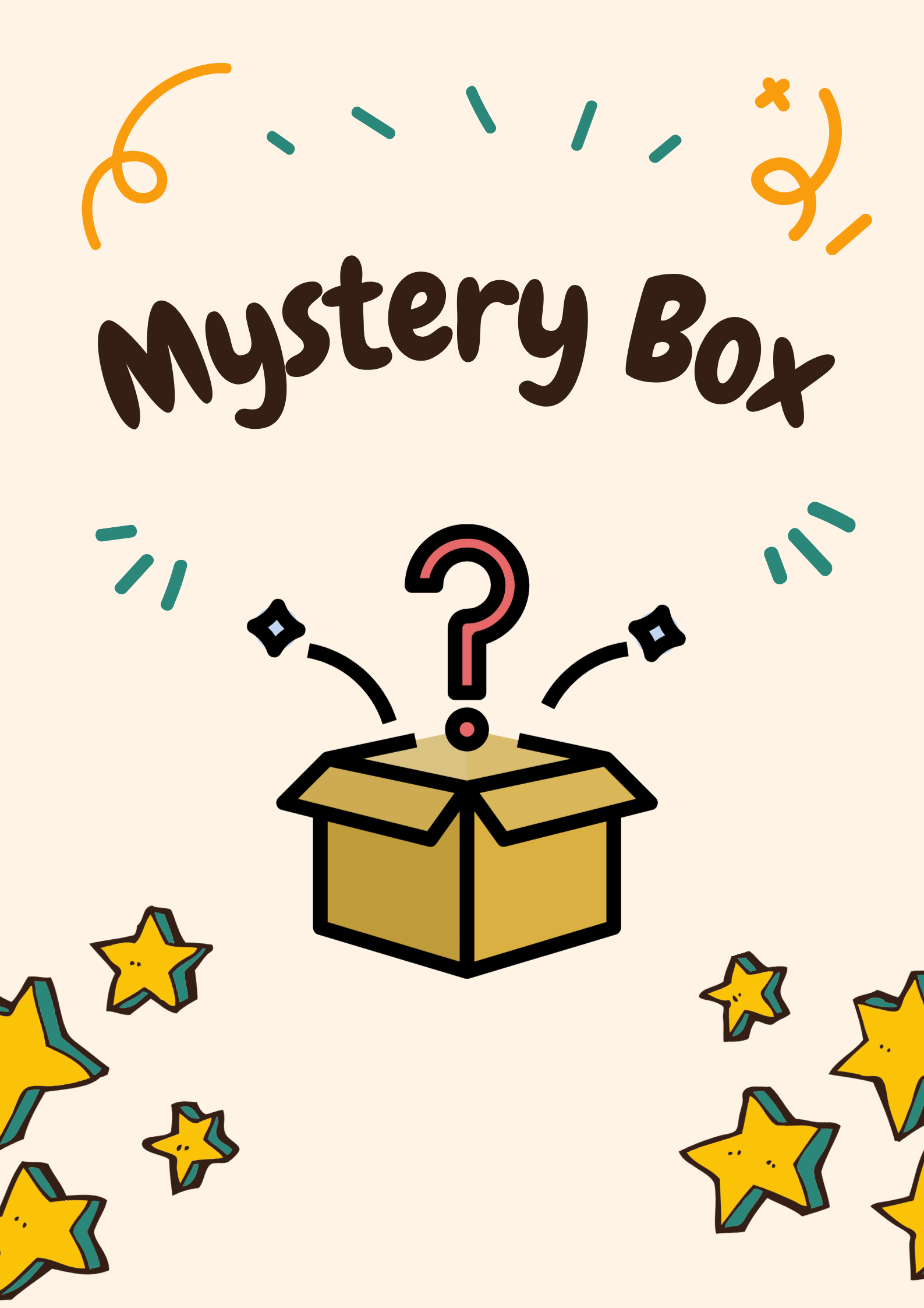 Turtle themed mystery box