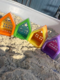 Beach huts
