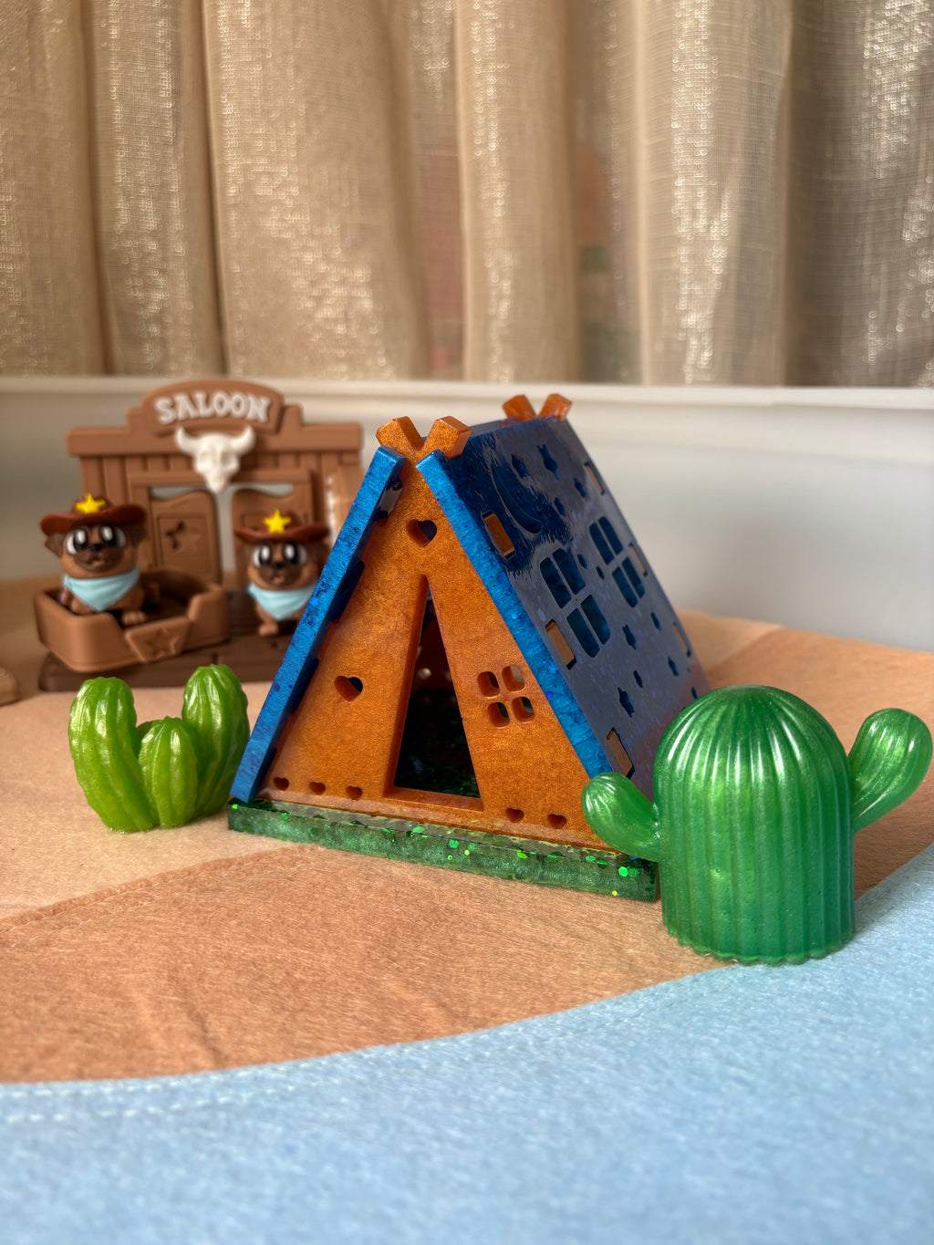 Resin tent