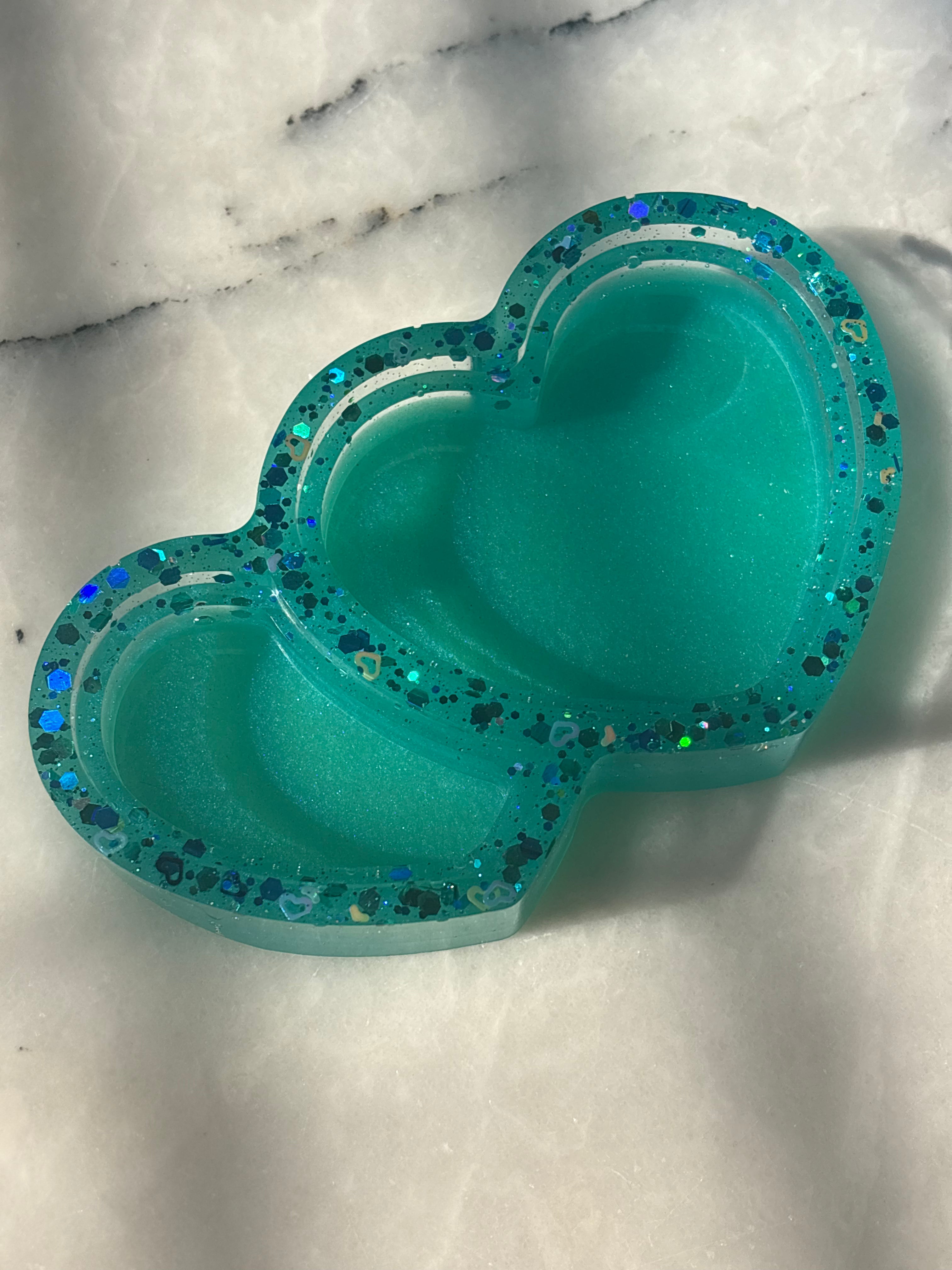 Heart trinket tray