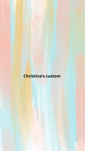 Christina’s custom