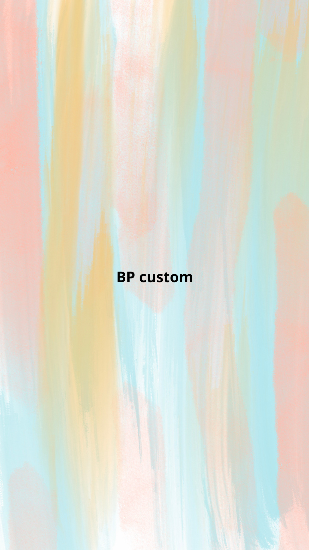 BP custom
