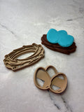 Bird Nest and Eggs Cutter Set