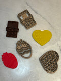 Valentine's Themed Play Dough Cutters